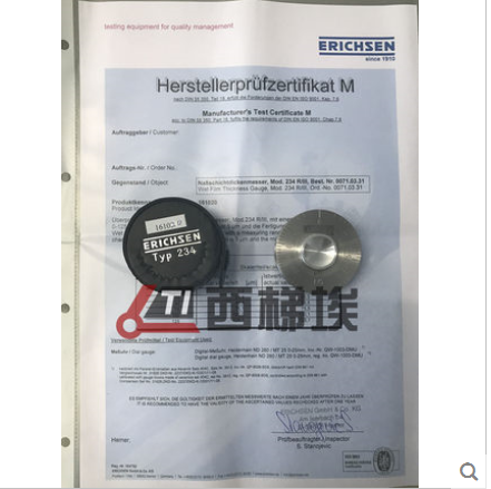 Erichsen儀力信234濕膜測厚儀 濕膜厚度規