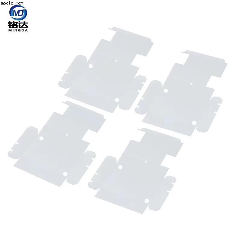 模切乳白色PET麥拉絕緣片UL94V0防火麥拉片