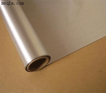 Matt silver film