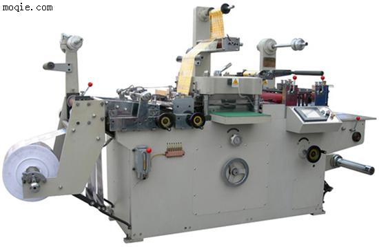 JMQ-320型全自動(dòng)連續(xù)不干膠模切機(jī)（帶燙金)