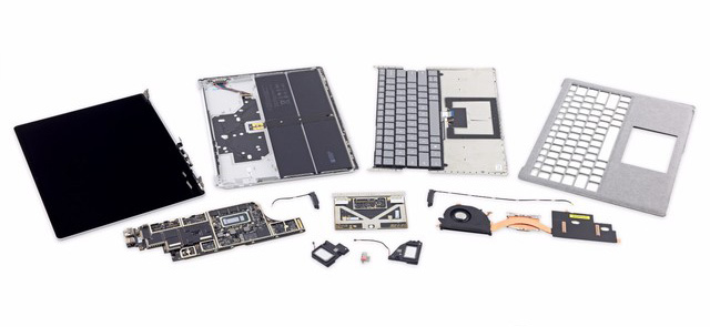 拆解Surface Laptop筆記本：愛模切愛拆機(jī)